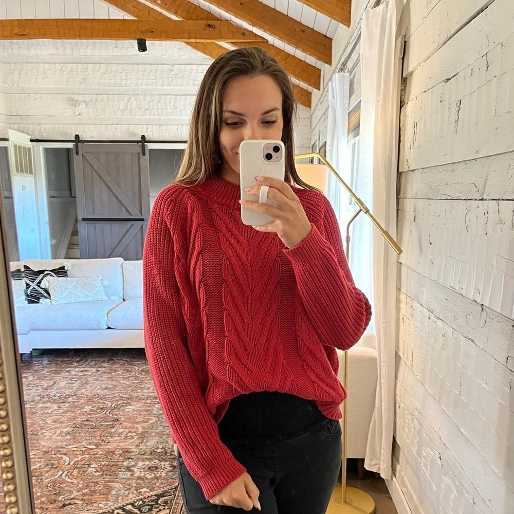 J. Crew Pink Sweater  - Picture 2 of 7